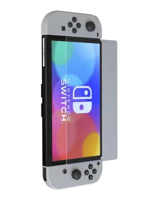 Mica para consola Atom Games Nintendo Switch OLED de cristal templado