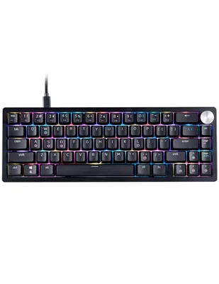 Teclado gamer USB-C QWERT inglés con interruptor Lineal (Red, Black) XPG SORCERER MINI