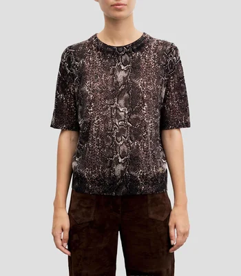 Cárdigan estampado Mujer