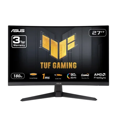 Monitor Asus Tuf Gaming Vg27vq3b De 27 Pulgadas, Full Hd, 180 Hz, 1 Ms - Venta Internacional.