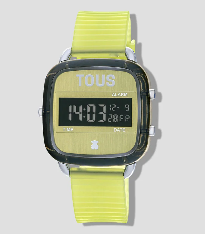 Reloj para Mujer Tous D-Logo Casual, Plateado