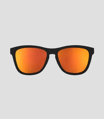 Lentes de sol cuadrados Whiskey Shots with Satan Negro Unisex