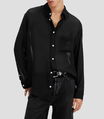 Camisa con manga larga Hombre