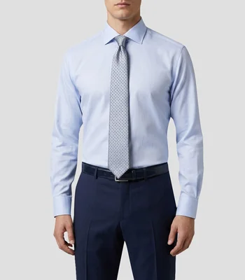 Camisa de Vestir microdiseño manga larga Hombre