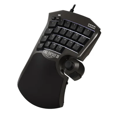 Controlador Tactical Assault Commander F14 Hori Negro Edición Final Fantasy Xiv Para Pc Windows 11/1