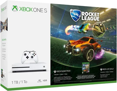 Consola Microsoft Xbox One S 1 Tb Con Juego Rocket League - Venta Internacional.