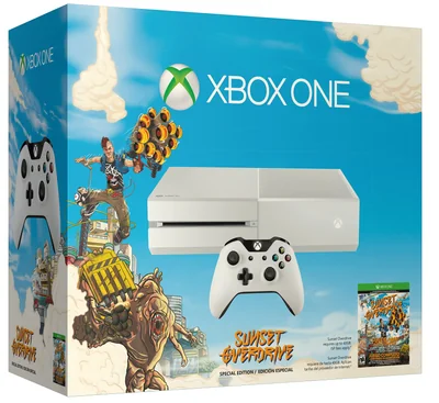 Consola Microsoft Xbox One Blanca Con Juego Sunset Overdrive Y Almacenamiento De 1 Tb - Venta Internacional.