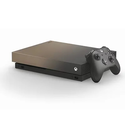 Consola Microsoft Xbox One X Gold Rush 1 Tb - Venta Internacional.