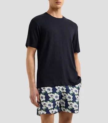 Playera cuello redondo manga corta lisa Hombre