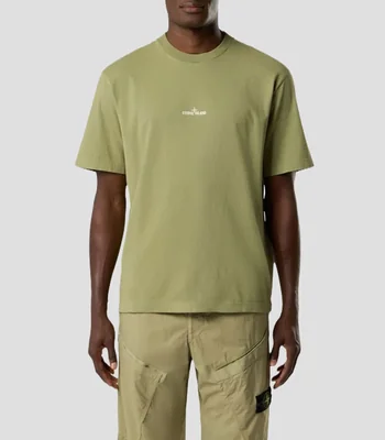 Playera cuello redondo manga corta lisa Hombre