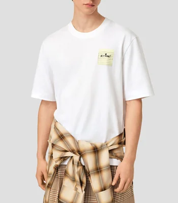Playera Cuello Redondo Manga Corta Estampado Hombre