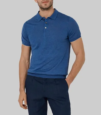 Playera Tipo Polo Manga Corta Hombre