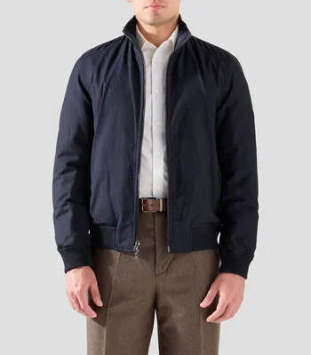 Chamarra bomber reversible Hombre