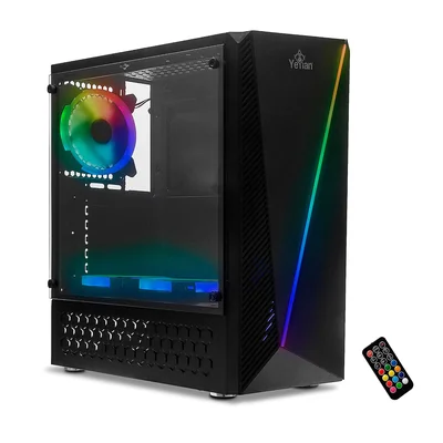 Gabinete Gamer Yeyian Crescent Master Ych-lar7-01bk
