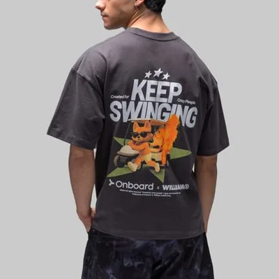 Playera Onboard x William Hombre
