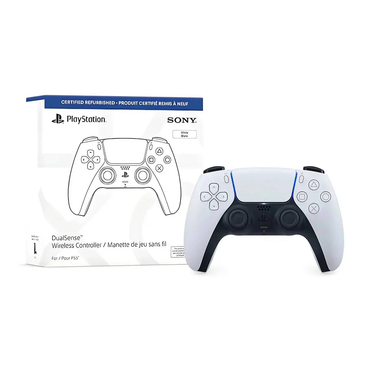 Control Inalámbrico Dualsense Ps5 Blanco (Reacondicionado)