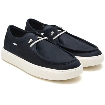 Choclo en Piel para Hombre, Color Azul 24Hrs