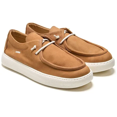 Choclo en Piel para Hombre, Color Café 24Hrs