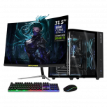 Computadora Gamer DXT Gaming CM-01058, Intel Core Ultra 5 250K Plus, NVIDIA GeForce RTX 5060 Ti, 16GB, 1TB SSD, Windows 11 Prueba + Teclado/Mouse/Monitor de 31.5"