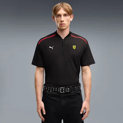 Polo Scuderia Ferrari Premium CLOUNDSPUN de corte holgado para hombre