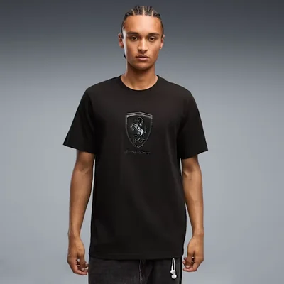 Camiseta Ferrari Tonal Shield para hombre