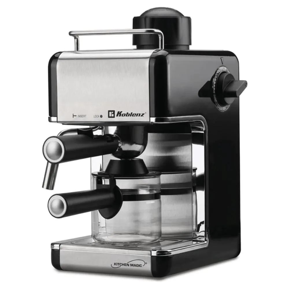 Cafetera Koblenz Espresso Automática Negra