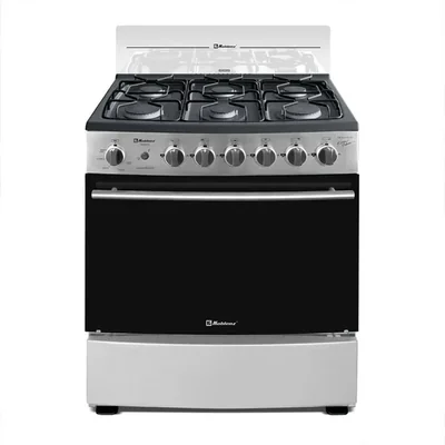 Estufa de Piso Koblenz Venecia 30" 6 Quemadores Copete de Cristal