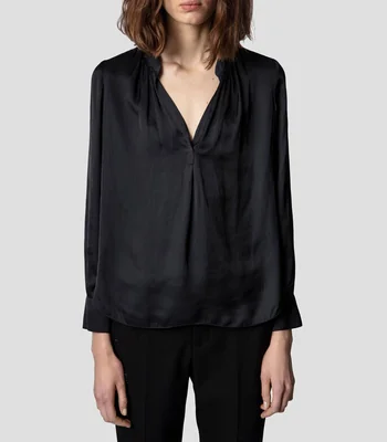 Blusa con manga larga Mujer