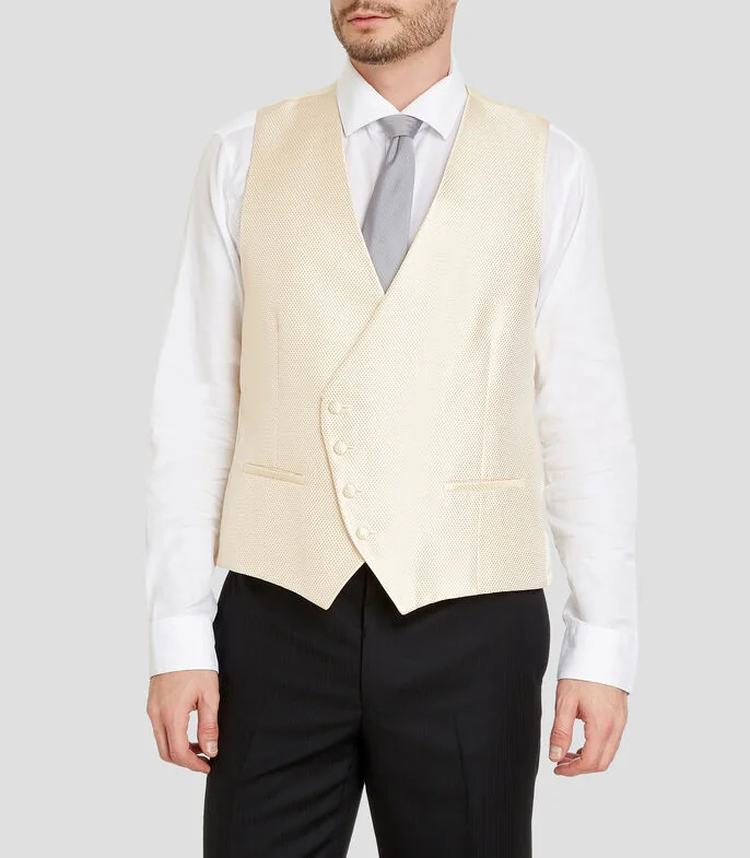 Chaleco con botones Hombre