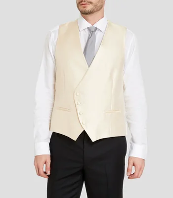Chaleco con botones Hombre