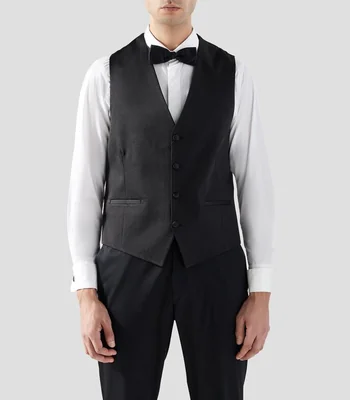Chaleco con botones Hombre