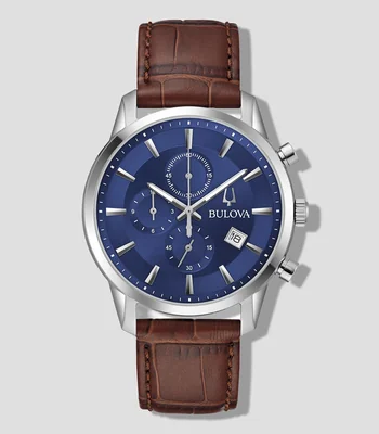 Reloj para hombre Clásicos Sutton Crono Casual, Plata