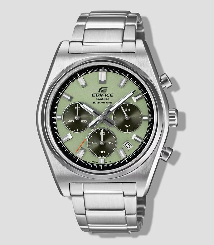 Reloj para Hombre Edifice casual plateado