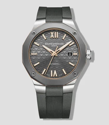 Reloj para hombre Riviera casual, Gris