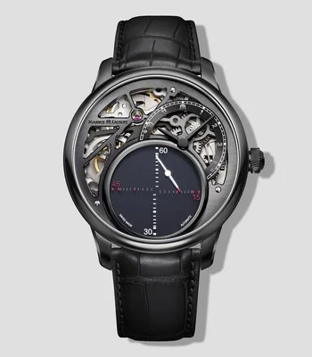 Reloj para Hombre Mysterious Second Moderno Negro
