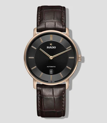 Reloj para Hombre Automático DiaMaster Thinline Classic Carátula Negra