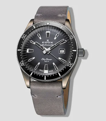 Reloj para Hombre SkyDiver Edicion Especial, Negro y Gris