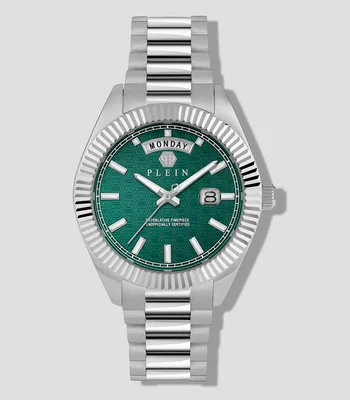 Reloj para hombre Date Superlative Gent de vestir Verde