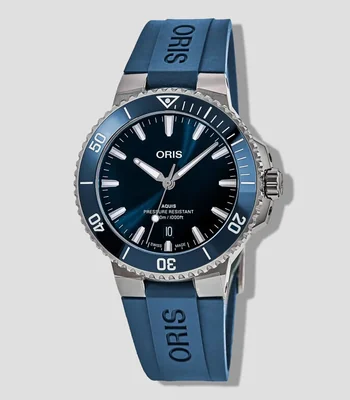 Reloj Aquis Date para Hombre Deportivo Azul marino