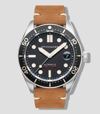 Reloj para Hombre Croft Mid-Size Anchor Black Casual, Plata, Negro