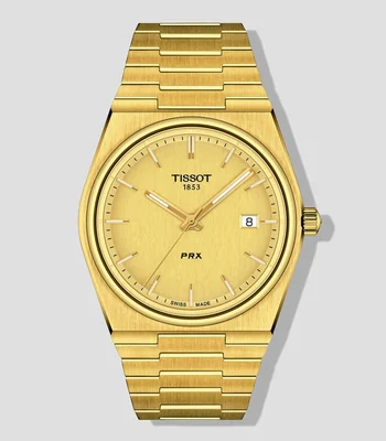 Reloj para hombre PRX de Vestir, Dorado