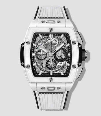 Reloj Unisex Spirit of Big Bang Casual Plateado, Blanco