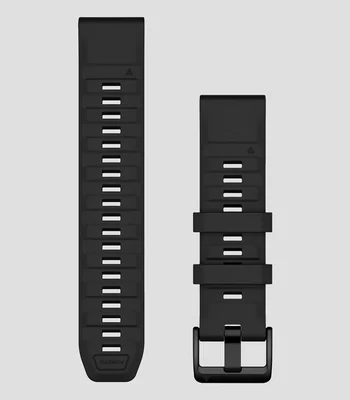 Correa para reloj Quik Fit 22 mm en silicón negro