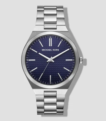 Reloj para Hombre Lennox Casual Azul, Plateado