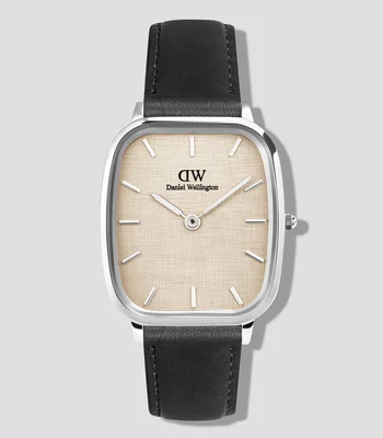 Reloj para Hombre Vintage Sheffield casual plateado, negro