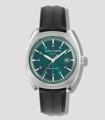 Reloj para Hombre Lagonda Timeless TS2 Casual Verde, Plateado