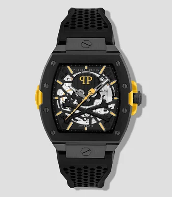 Reloj para Hombre The Skeleton 2.0 casual, Negro