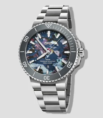 Reloj para Hombre Aquis Deportivo Plateado