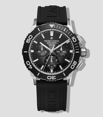 Reloj para Hombre PONTOS S Solar Deportivo Negro