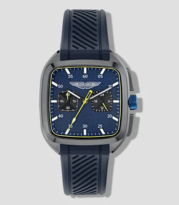 Reloj para hombre Lagonda Icon ULT casual gris, azul